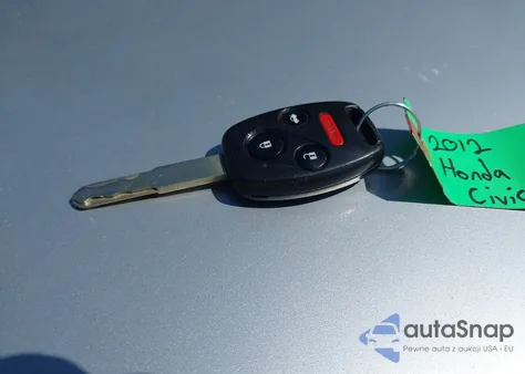 2012 Honda Civic Lx z USA, uszkodzony, nr VIN 2HGFG3B59CH548323